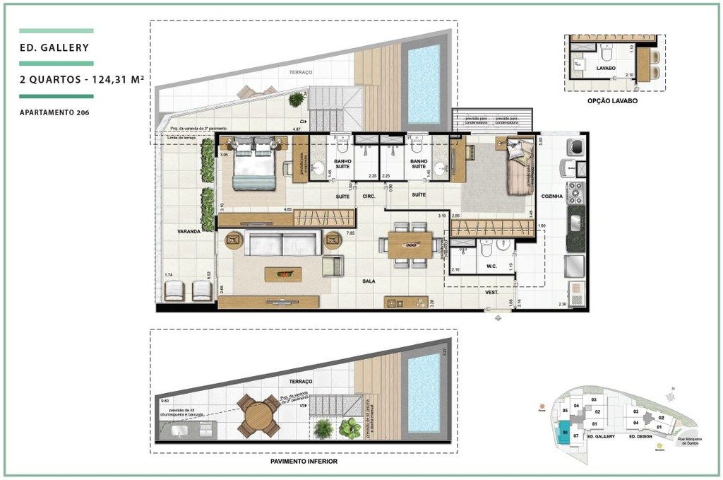 Cobertura à venda com 4 quartos, 204m² - Foto 43