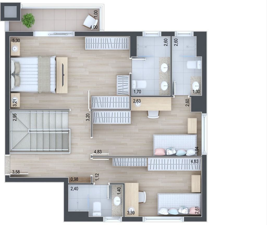 Apartamento à venda com 3 quartos, 100m² - Foto 5