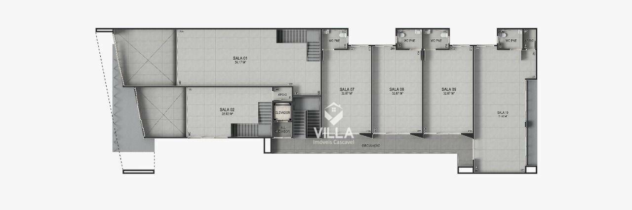 Conjunto Comercial-Sala à venda, 176m² - Foto 6