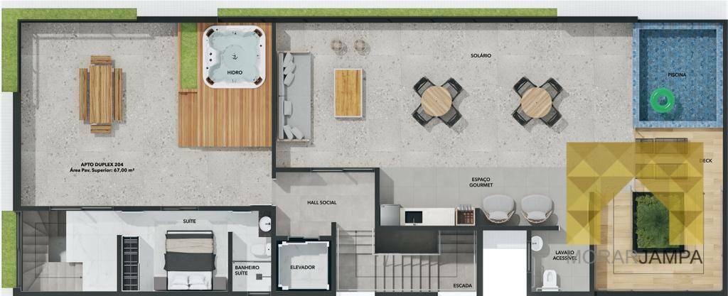 Apartamento à venda com 2 quartos, 51m² - Foto 5