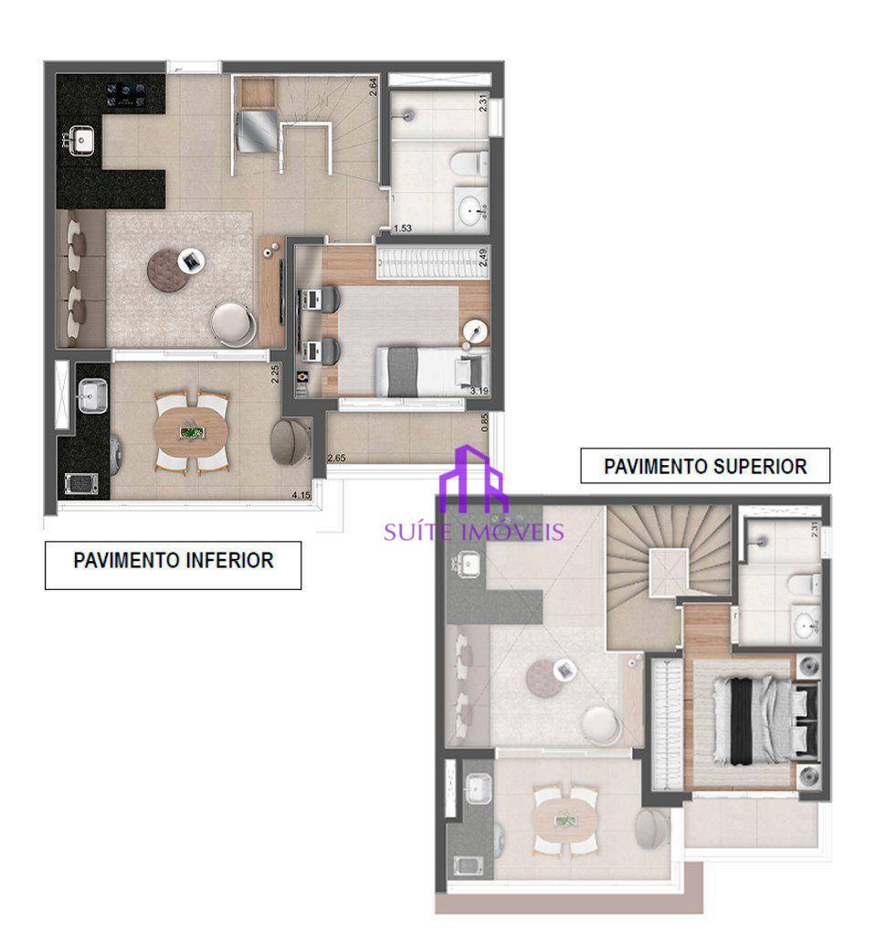 Apartamento à venda com 2 quartos, 71m² - Foto 11