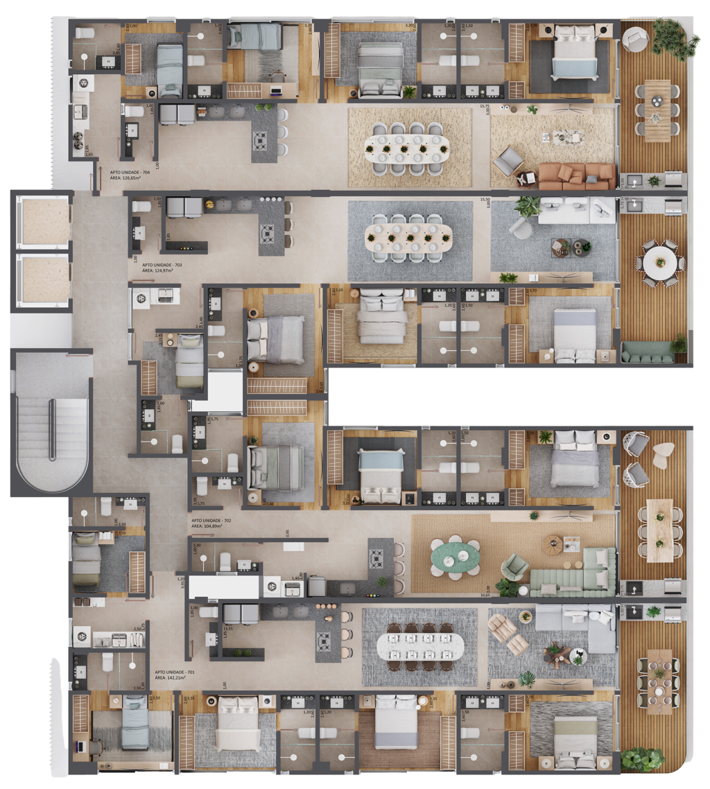 Apartamento à venda com 4 quartos, 24456m² - Foto 33