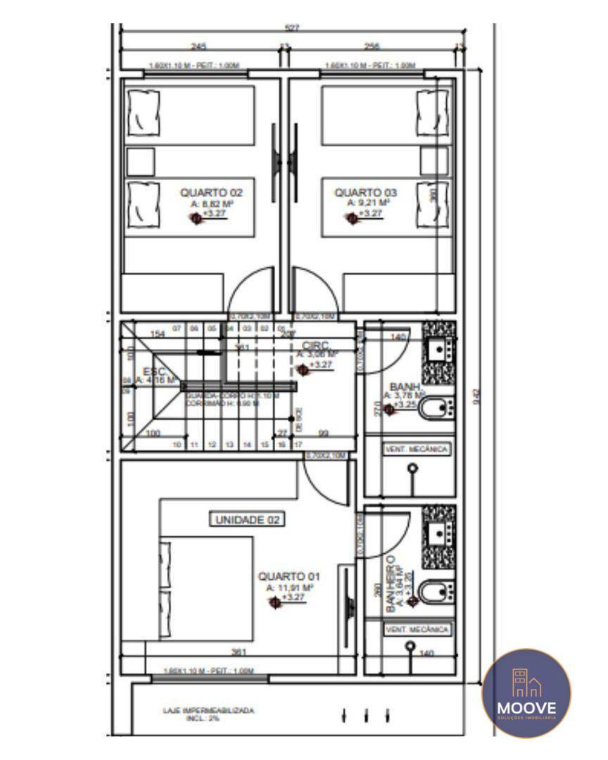 Casa à venda com 3 quartos, 98m² - Foto 3
