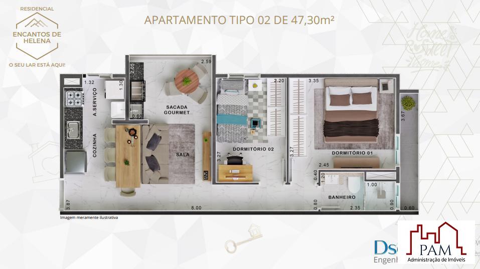 Apartamento à venda com 2 quartos, 39m² - Foto 18