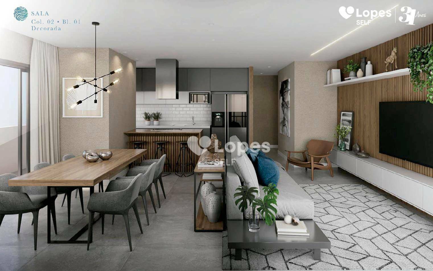 Apartamento à venda com 3 quartos, 126m² - Foto 3