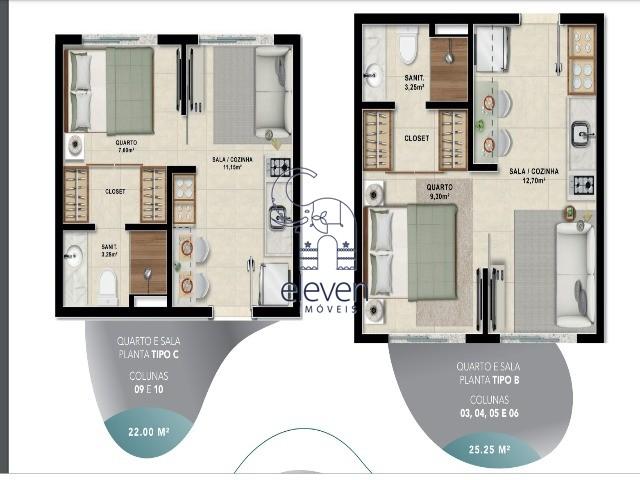 Apartamento à venda com 1 quarto, 22m² - Foto 11