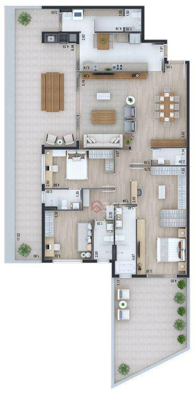 Cobertura à venda com 3 quartos, 300m² - Foto 51