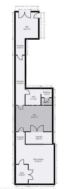 Loja-Salão para alugar, 180m² - Foto 17