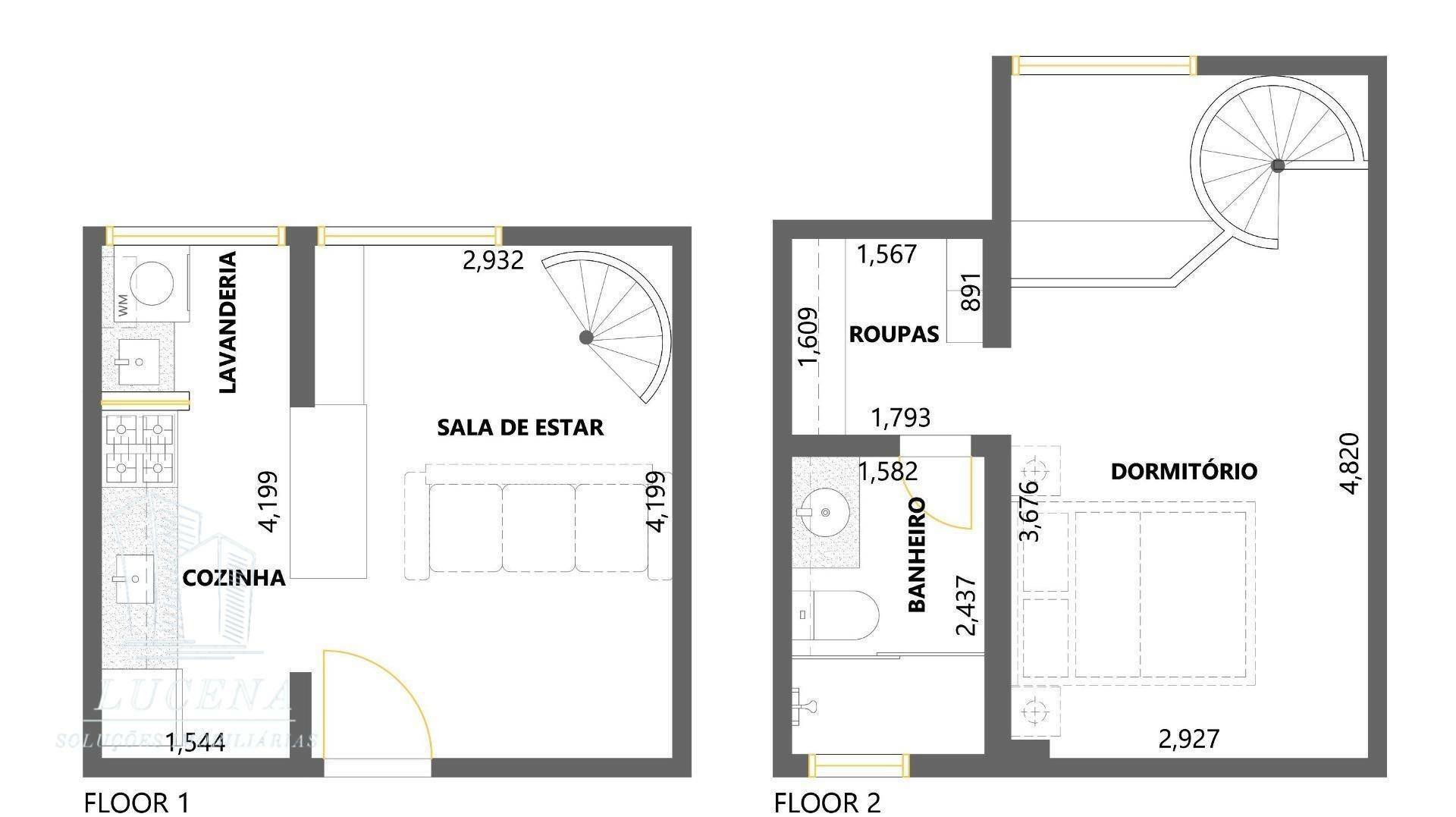 Flat/Apart Hotel à venda com 1 quarto, 43m² - Foto 11