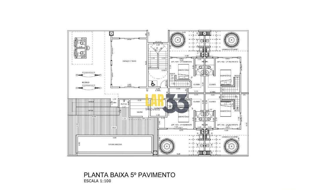 Kitnet e Studio à venda com 1 quarto, 45m² - Foto 23