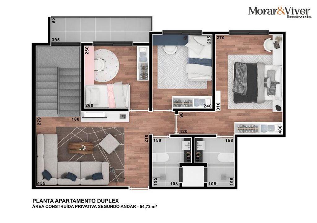 Apartamento à venda com 2 quartos, 63m² - Foto 31