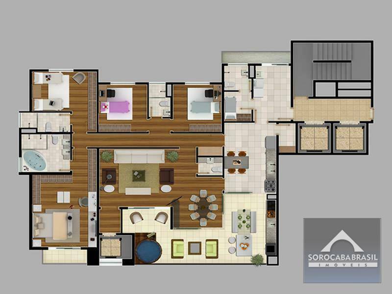 Apartamento para alugar com 3 quartos, 215m² - Foto 37