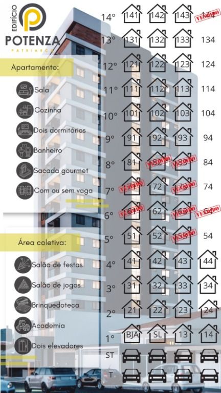 Apartamento à venda com 2 quartos, 50m² - Foto 16