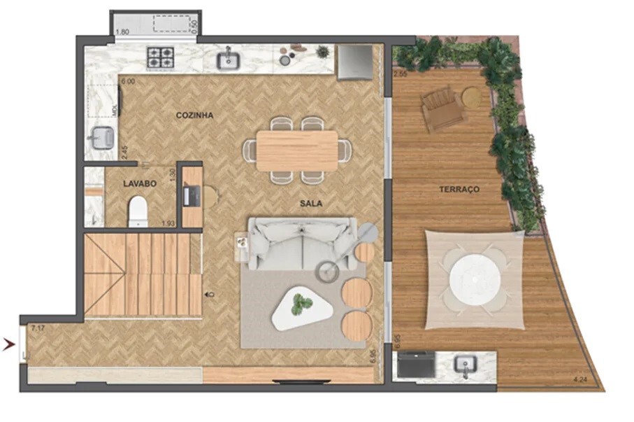 Apartamento à venda com 1 quarto, 41m² - Foto 36