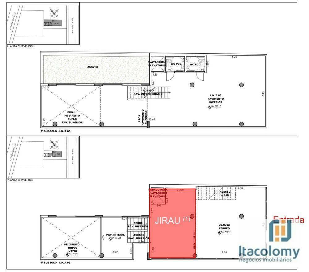 Loja-Salão à venda e aluguel, 349m² - Foto 2