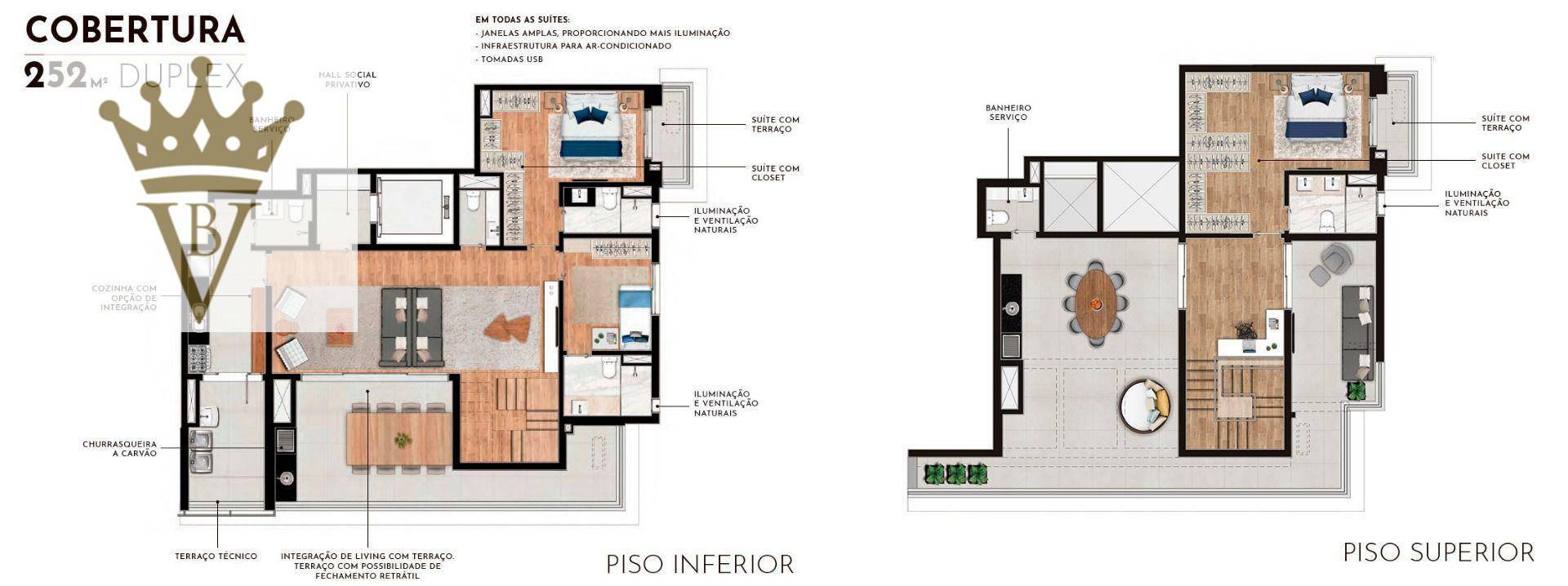 Cobertura à venda com 3 quartos, 252m² - Foto 16