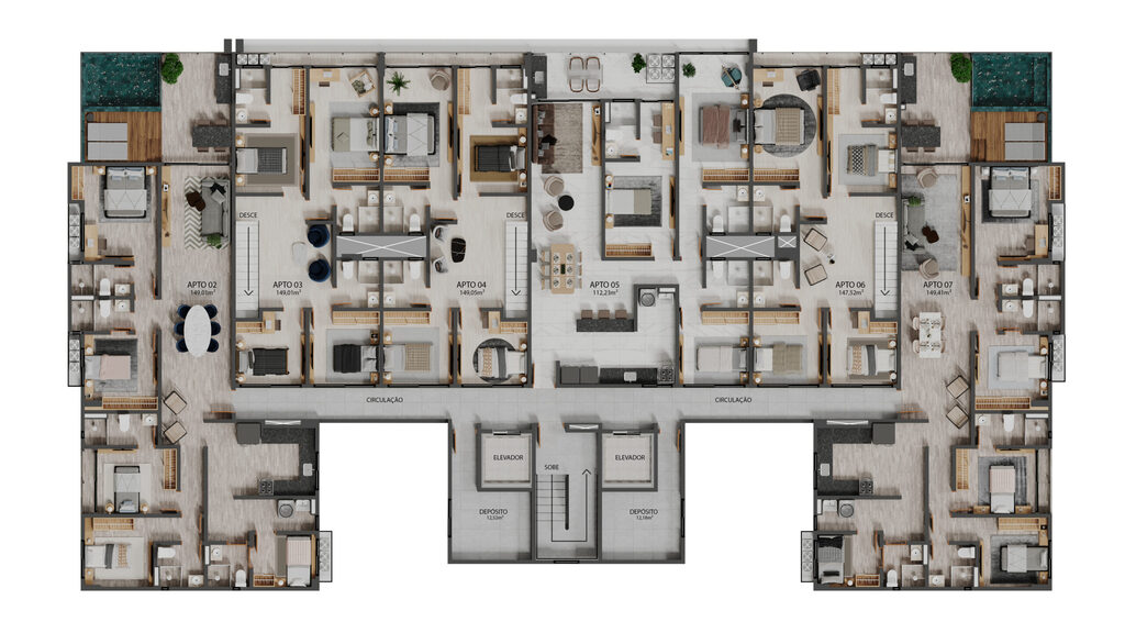 Apartamento à venda com 2 quartos, 5523m² - Foto 26