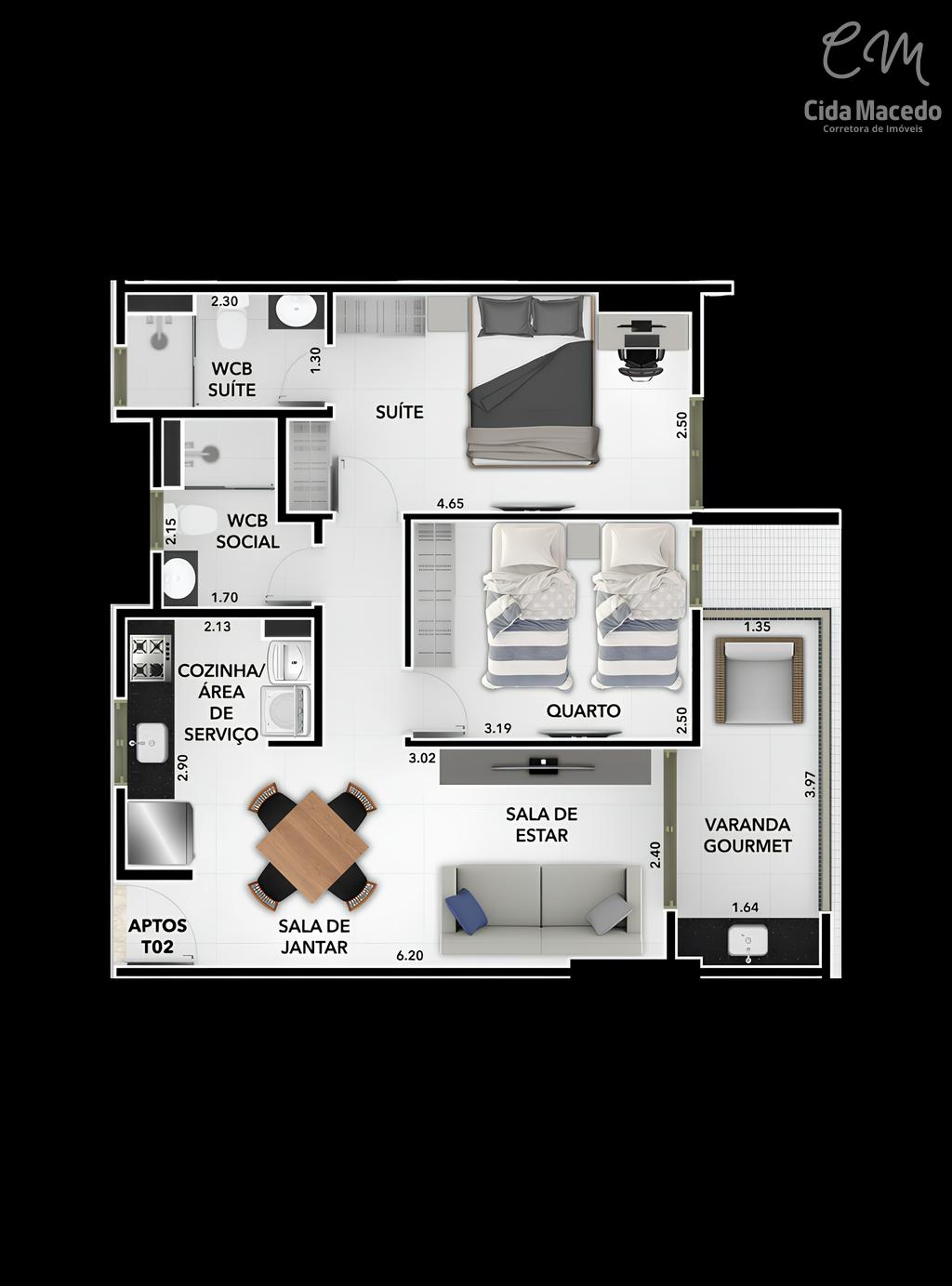 Apartamento à venda com 3 quartos, 80m² - Foto 19