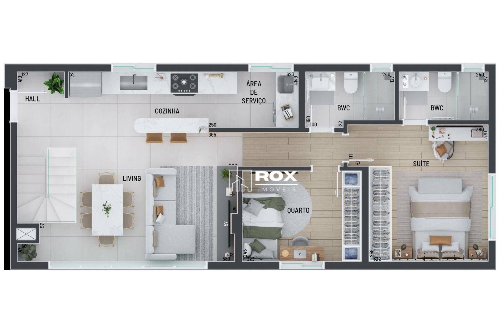 Cobertura à venda com 2 quartos, 147m² - Foto 4