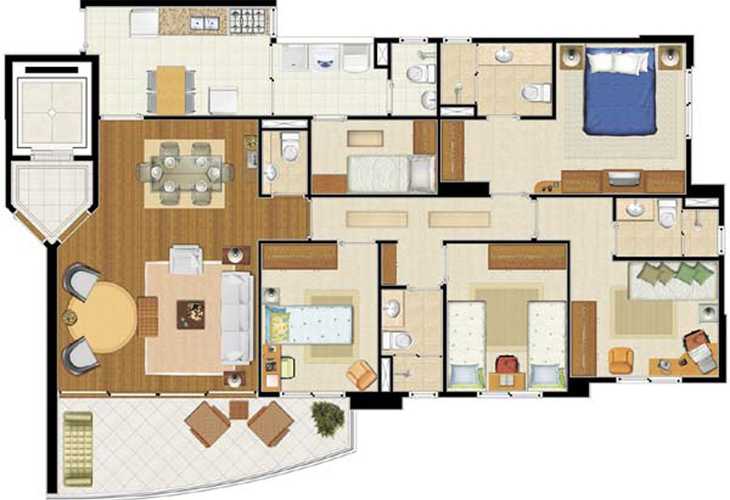 Apartamento à venda com 4 quartos, 124m² - Foto 17