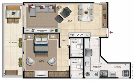 Cobertura à venda com 2 quartos, 145m² - Foto 21