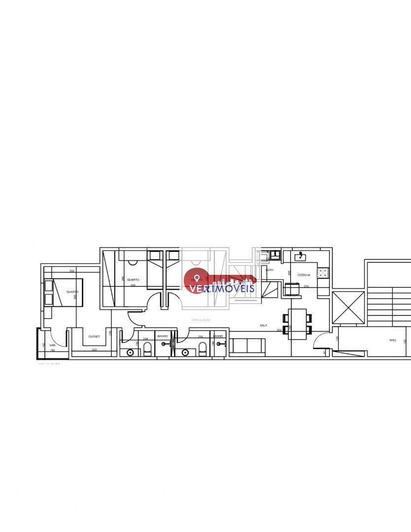 Apartamento à venda com 3 quartos, 78m² - Foto 4