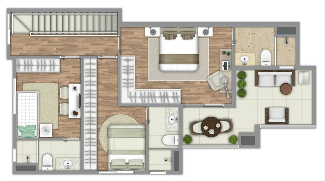 Apartamento à venda com 3 quartos, 112m² - Foto 11