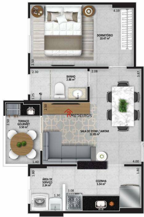 Apartamento à venda com 2 quartos, 63m² - Foto 24