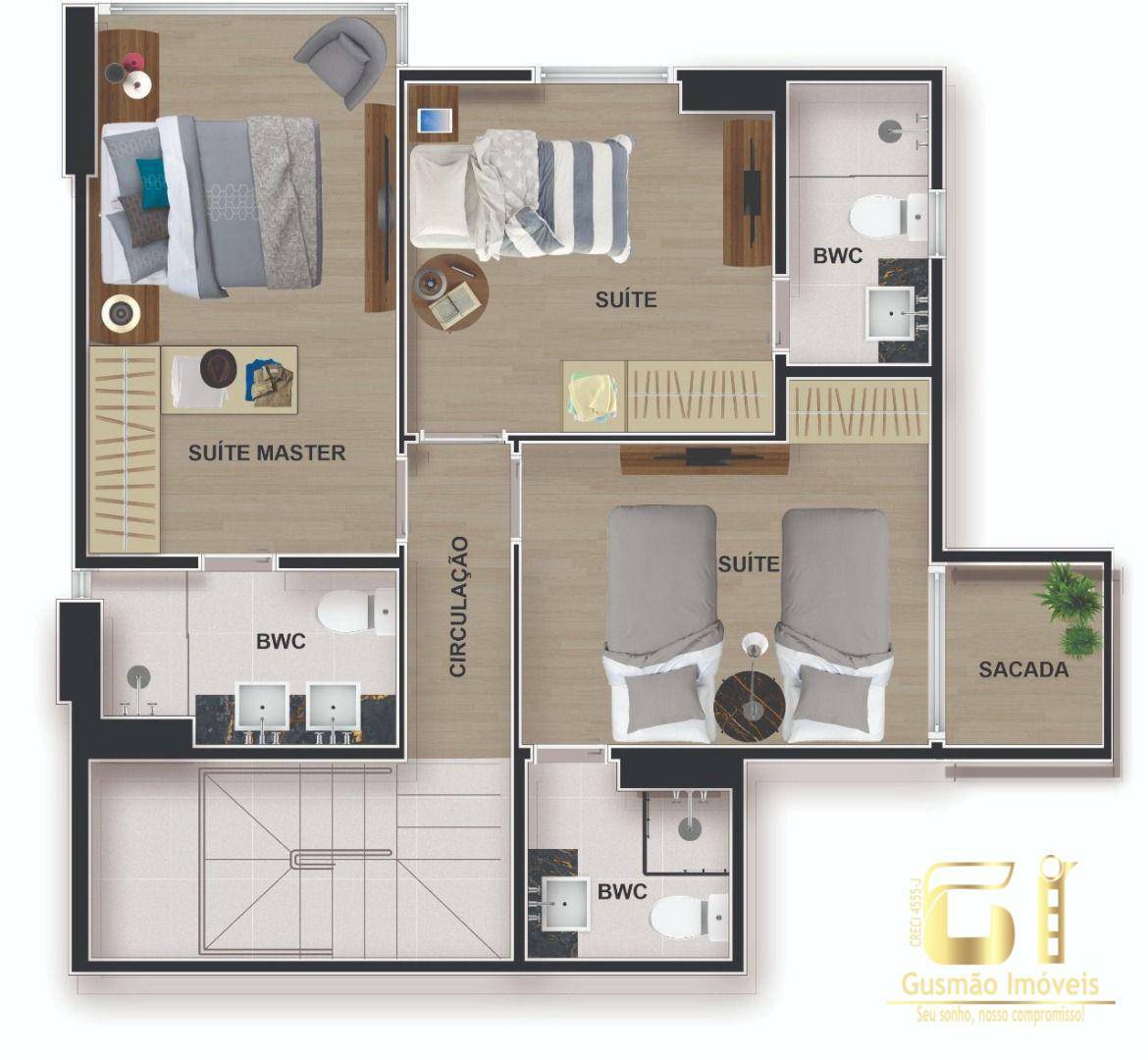 Apartamento à venda com 3 quartos, 79m² - Foto 16