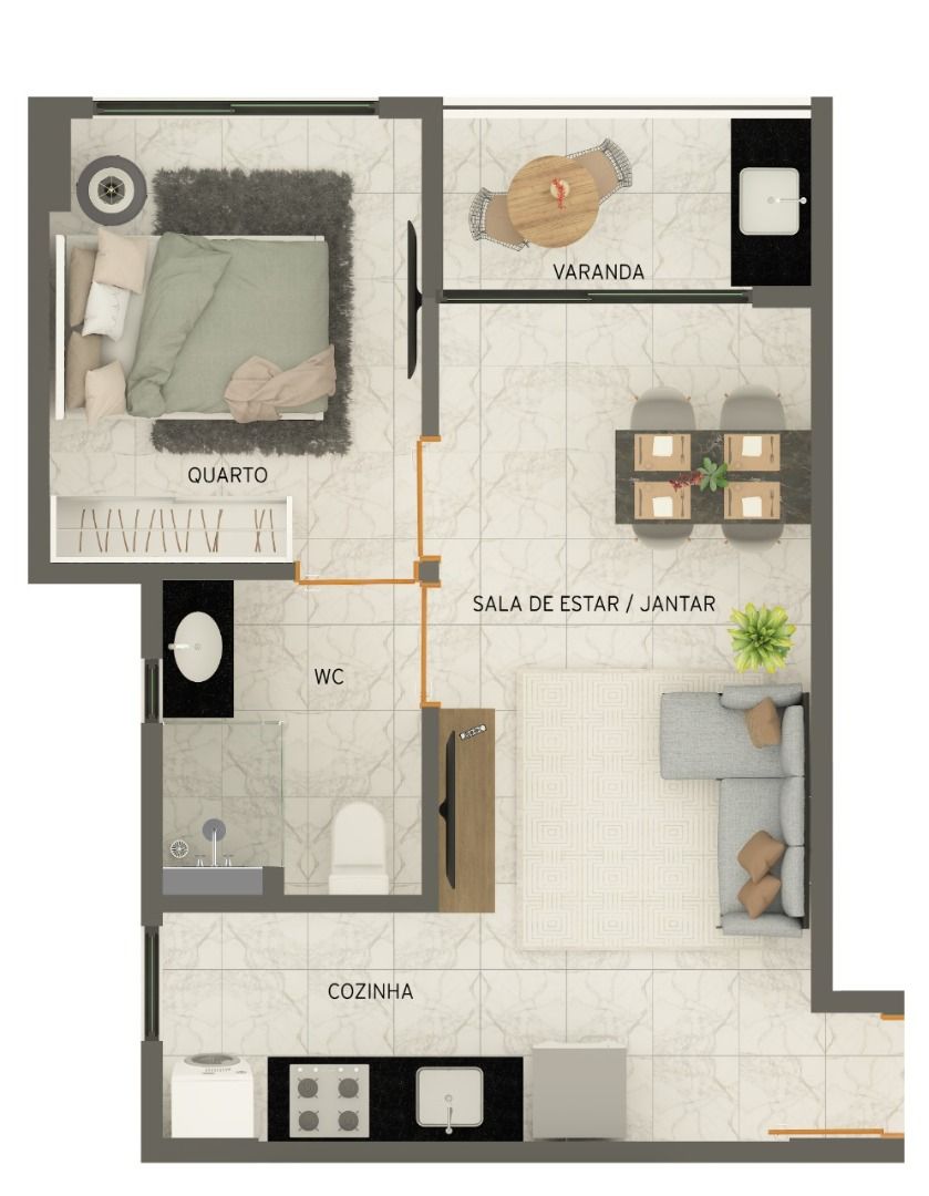 Apartamento à venda com 2 quartos, 53m² - Foto 20