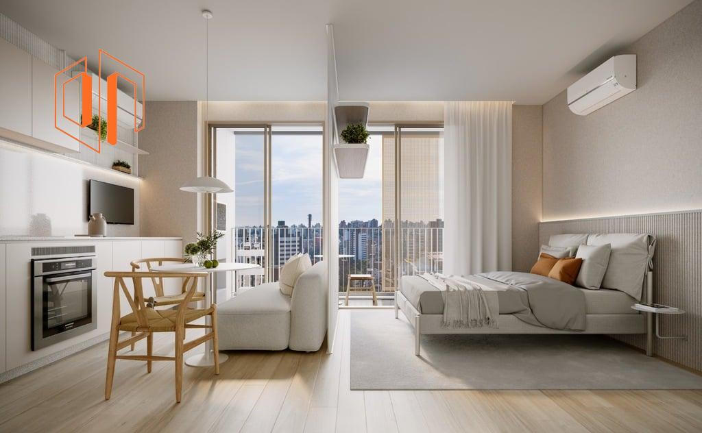 Apartamento à venda com 1 quarto, 32m² - Foto 9
