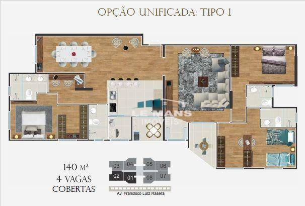 Apartamento à venda com 3 quartos, 70m² - Foto 43