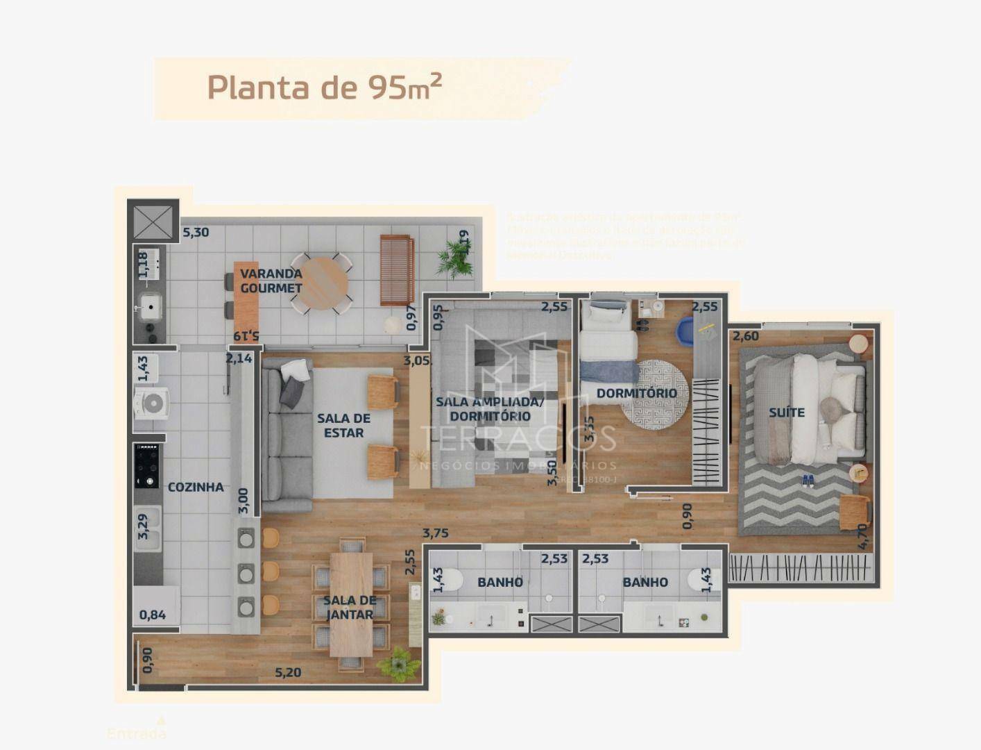 Apartamento à venda com 3 quartos, 95m² - Foto 34