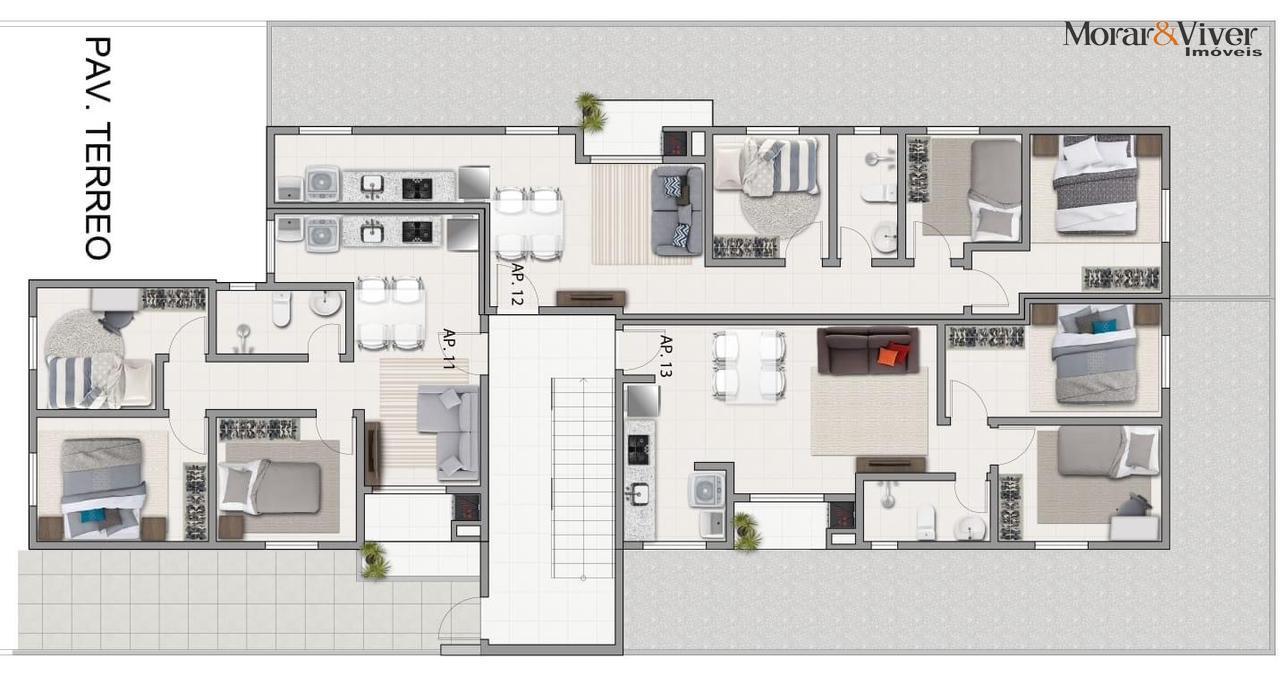 Apartamento à venda com 3 quartos, 50m² - Foto 5