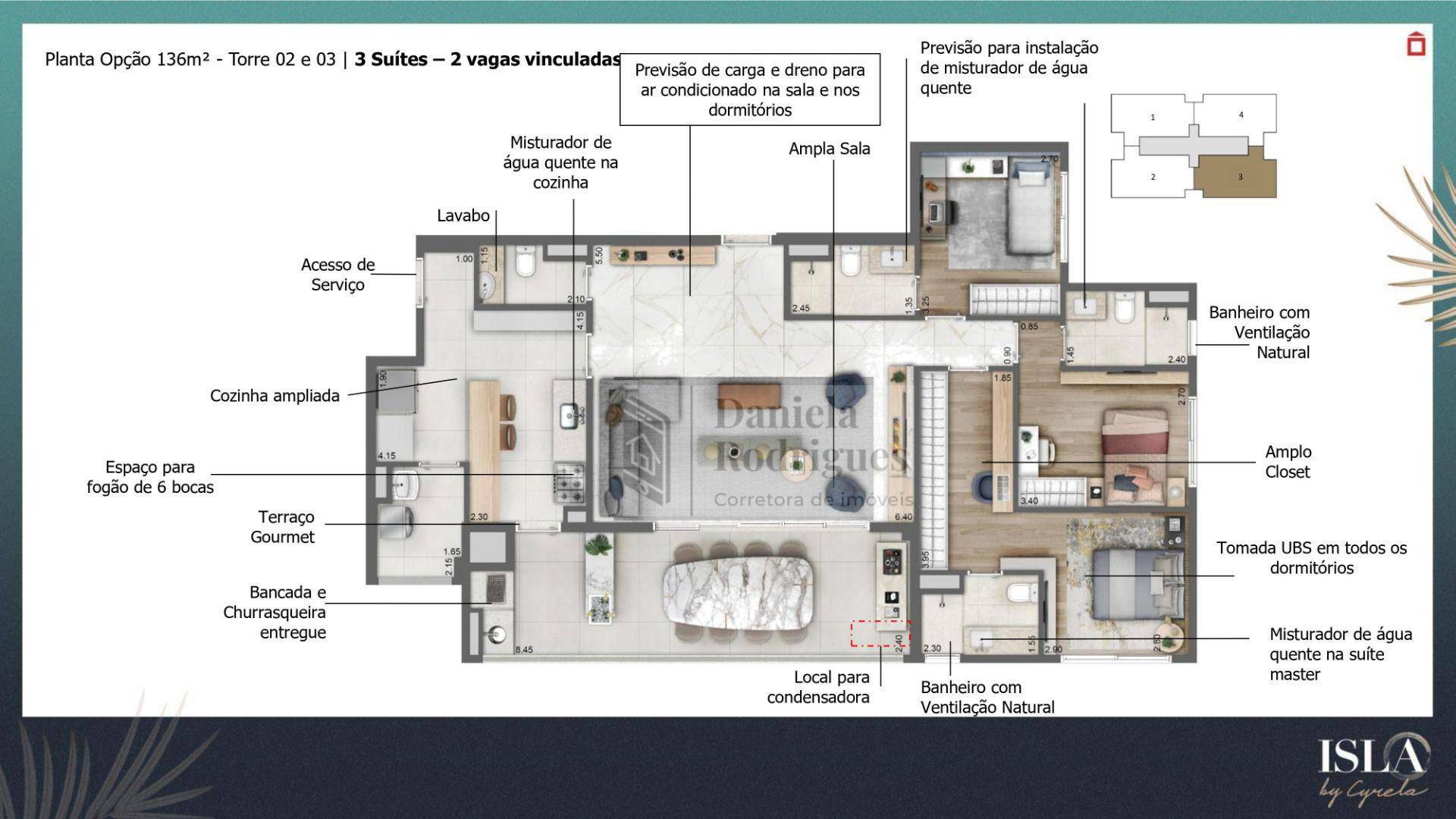 Apartamento à venda com 4 quartos, 231m² - Foto 11