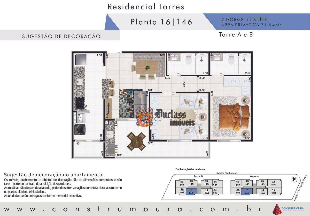 Apartamento à venda com 2 quartos, 71m² - Foto 27