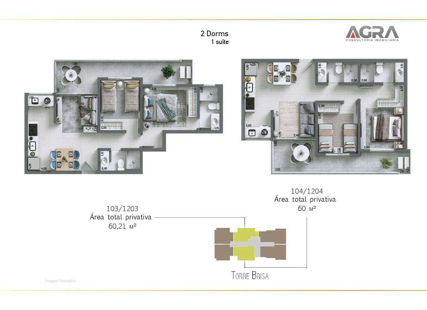 Apartamento à venda com 2 quartos, 68m² - Foto 17