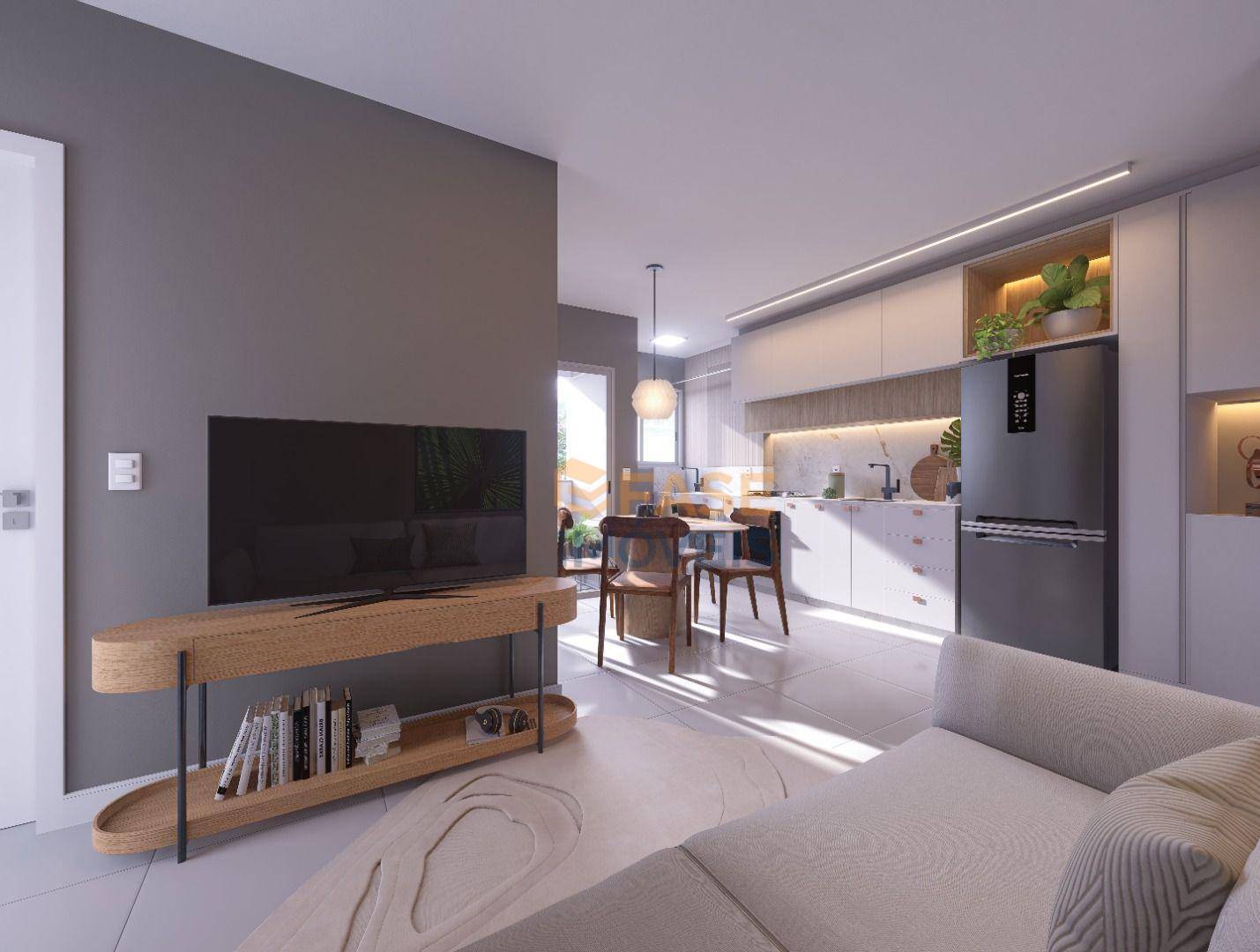 Apartamento, 2 quartos, 50 m² - Foto 2