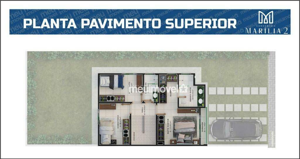 Casa de Condomínio à venda com 3 quartos, 108m² - Foto 10