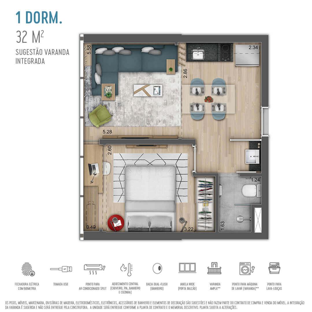 Apartamento à venda com 2 quartos, 2060m² - Foto 29