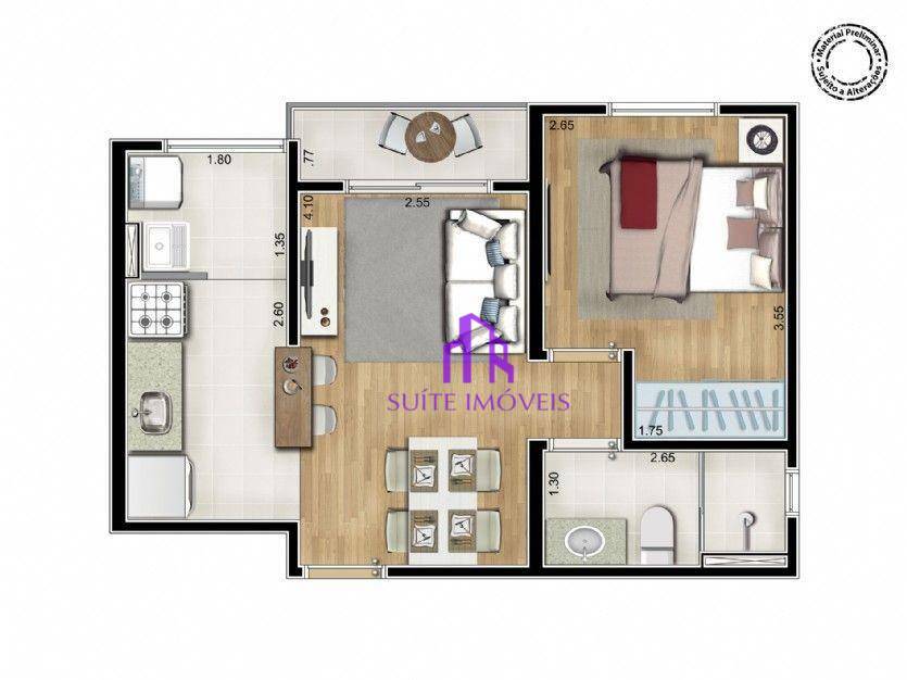 Apartamento à venda com 2 quartos, 50m² - Foto 22