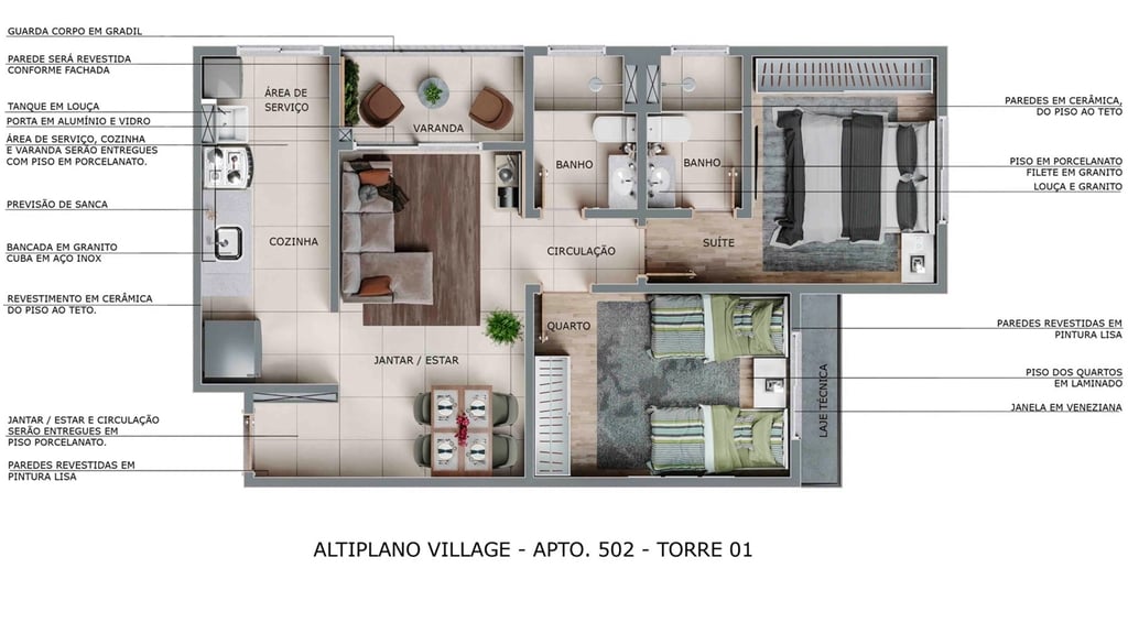 Apartamento à venda com 1 quarto, 82m² - Foto 12