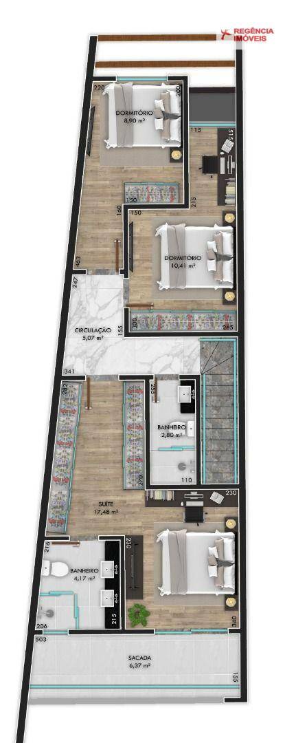 Casa de Condomínio à venda com 3 quartos, 131m² - Foto 3