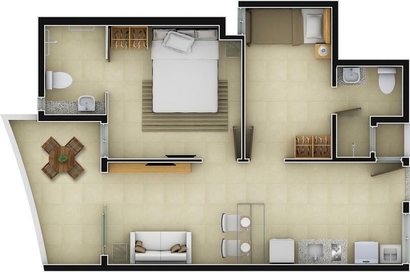 Apartamento à venda com 1 quarto, 30m² - Foto 19