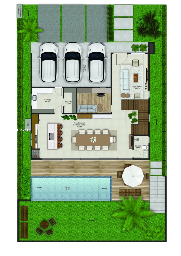 Casa à venda com 3 quartos, 316m² - Foto 5