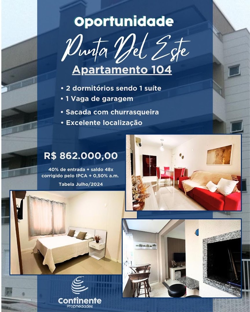 Apartamento à venda com 2 quartos, 63m² - Foto 1