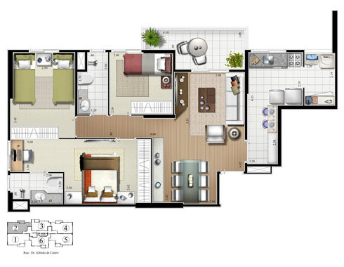 Apartamento à venda com 2 quartos, 58m² - Foto 13