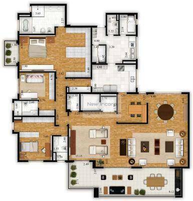 Apartamento à venda com 4 quartos, 310m² - Foto 73