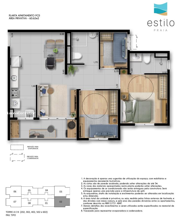 Apartamento à venda com 2 quartos, 48m² - Foto 30