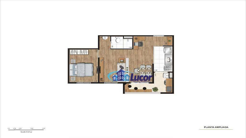 Apartamento à venda com 2 quartos, 47m² - Foto 11